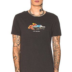 New Ksubi Black Short sleeves Life Machine L